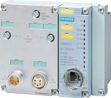 SIMATIC ET 200pro Processore 1513pro F-2 PN - CPU fail-safe